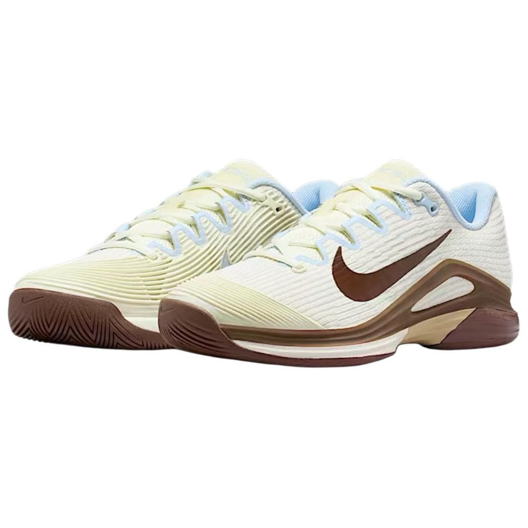 Кроссовки для тенниса Nike Vapor 12 Low Топ Теннисные Кроссовки Женские Экрю - изображение 3