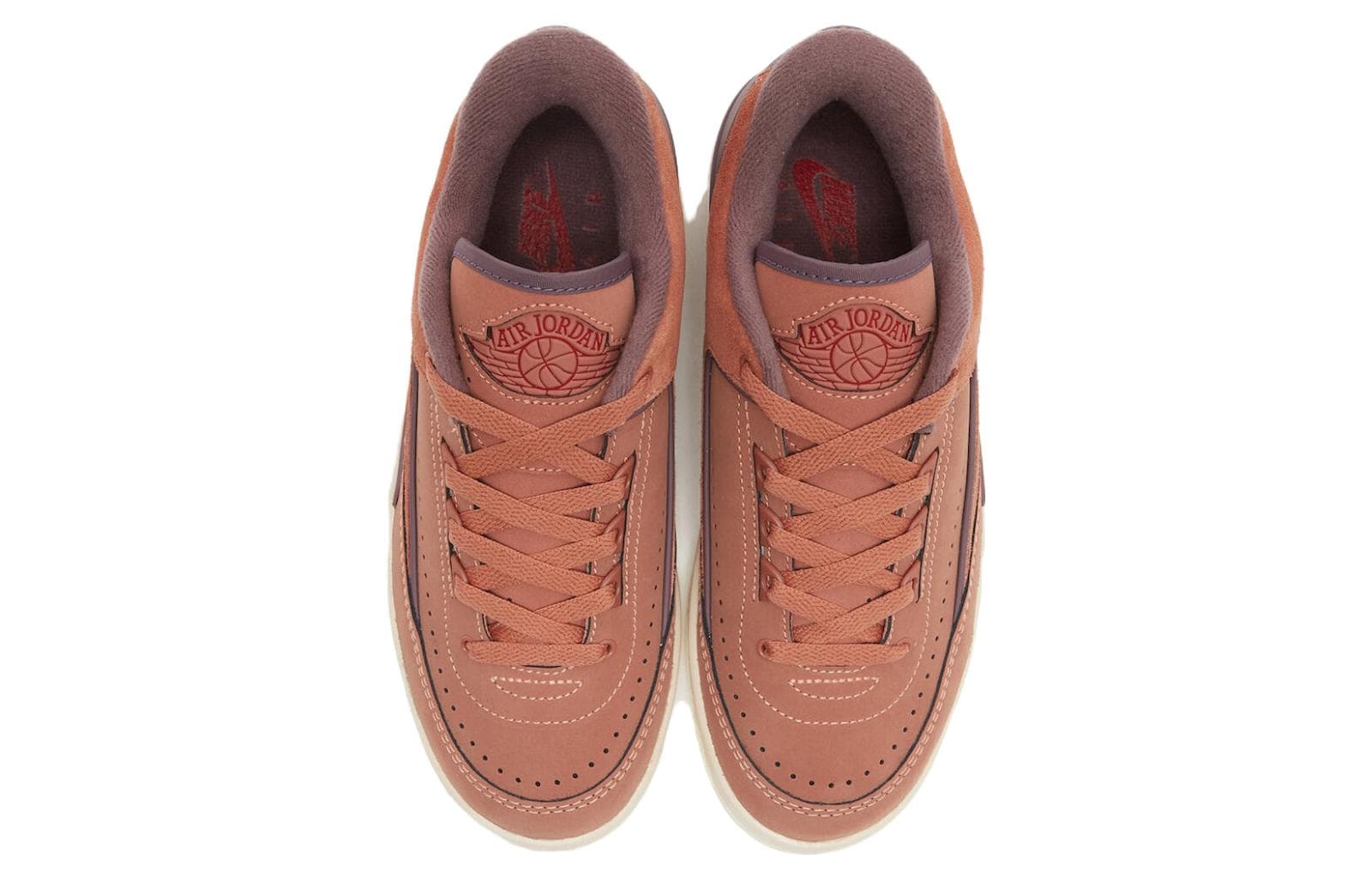 Ретро баскетбольные кроссовки Jordan Air Jordan 2 Low "Sky Orange" - изображение 3