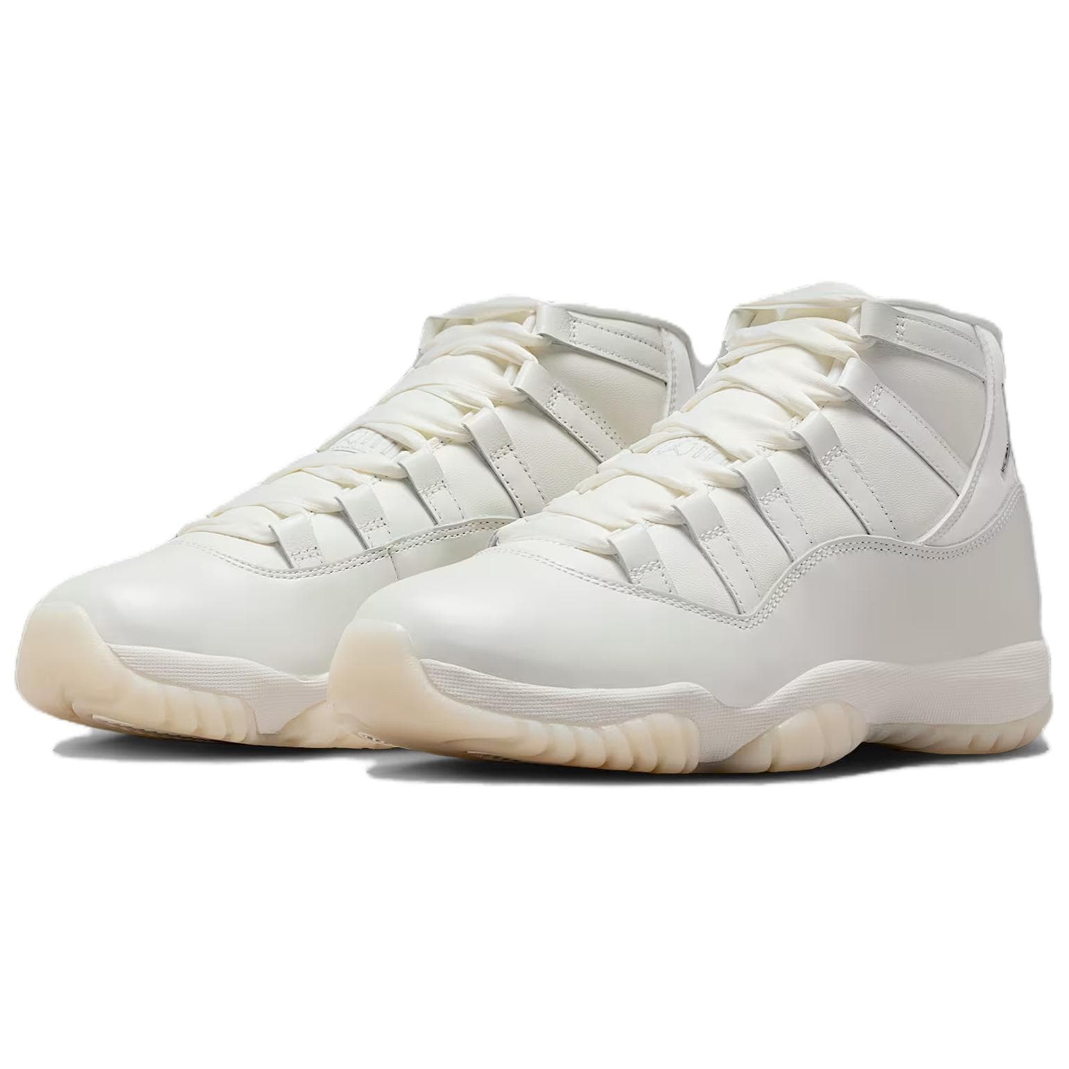 Ретро баскетбольные кроссовки Jordan Air Jordan 11 MID Топ Ретро-баскетбольные кроссовки Женские Перламутрово-белый - изображение 3