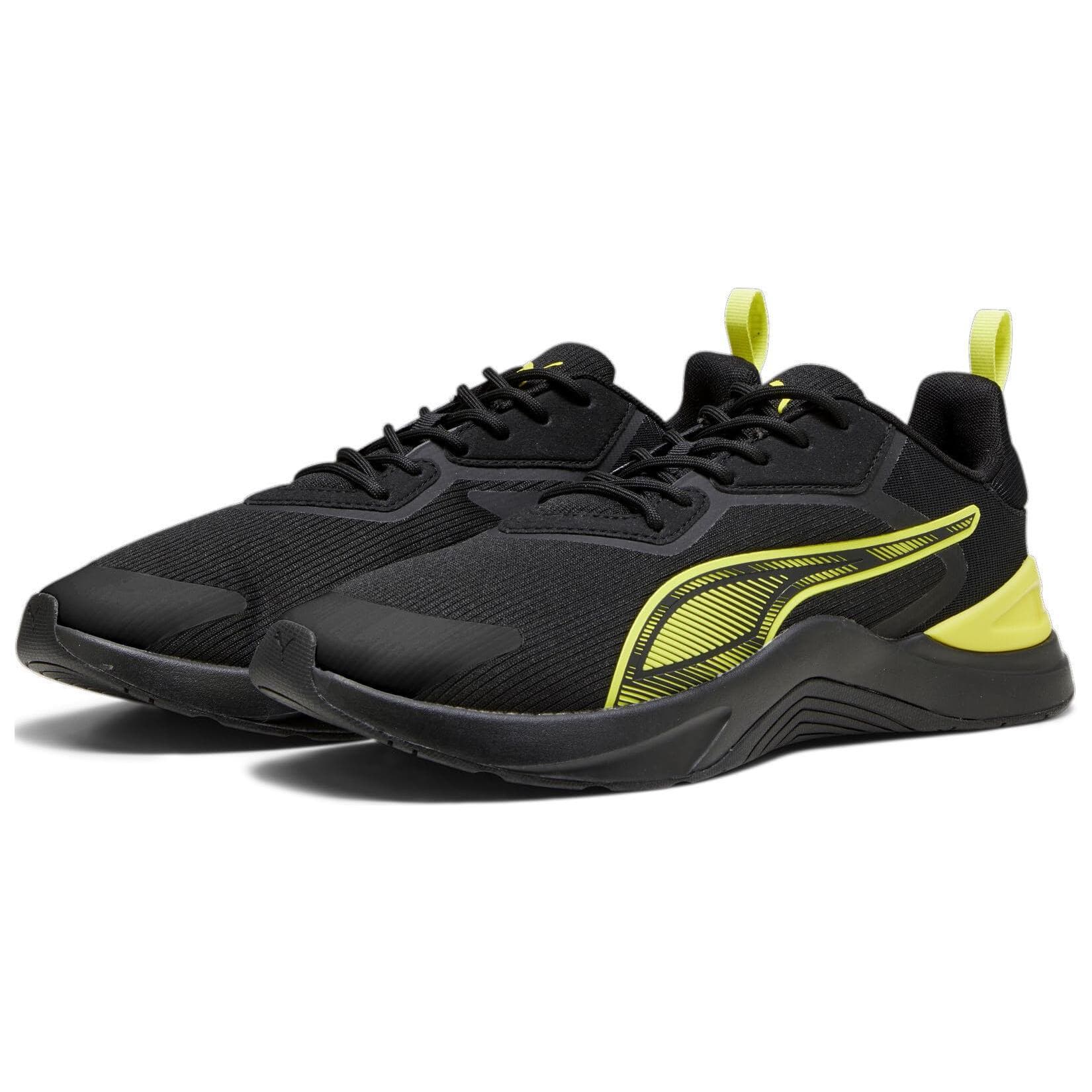Кроссовки для спортзала PUMA Infusion Low Top Тренировочные Кроссовки Мужские Черные - изображение 3