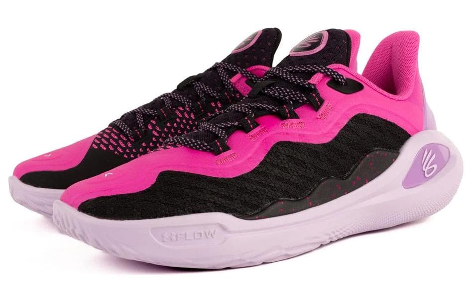 Кроссовки для баскетбола Under Armour Curry 11 Low Баскетбольные кроссовки Мужские Красные Черные - изображение 3