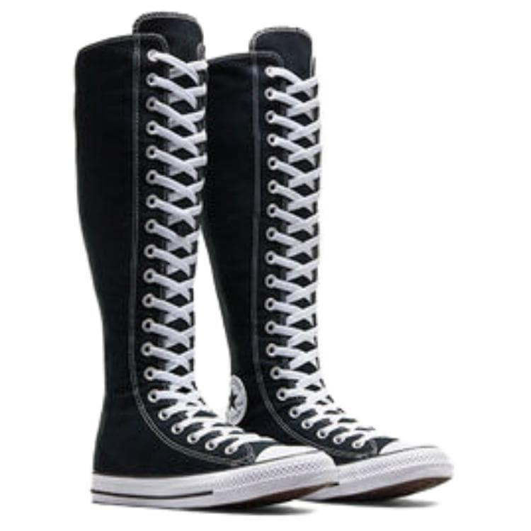 Кеды Converse Chuck TAYLOR All Star Устойчивые к истиранию покрытие Высокие кеды Унисекс Черные - изображение 4