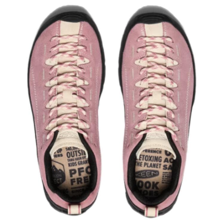Кроссовки Keen Jasper Кожа Дышащая Устойчивая к истиранию Низкий Верх Альпинистская Обувь для Приключений Женская Розовая - изображение 3