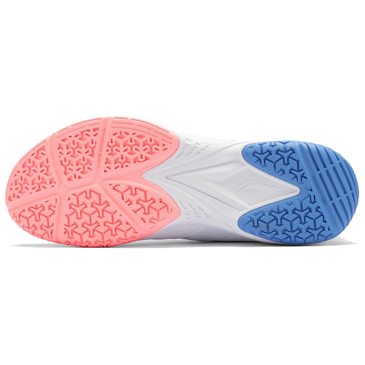 Кроссовки для бадминтона Li-Ning Универсальные удобные дышащие износостойкие Лоу-топы Унисекс Белый розовый голубой - изображение 6