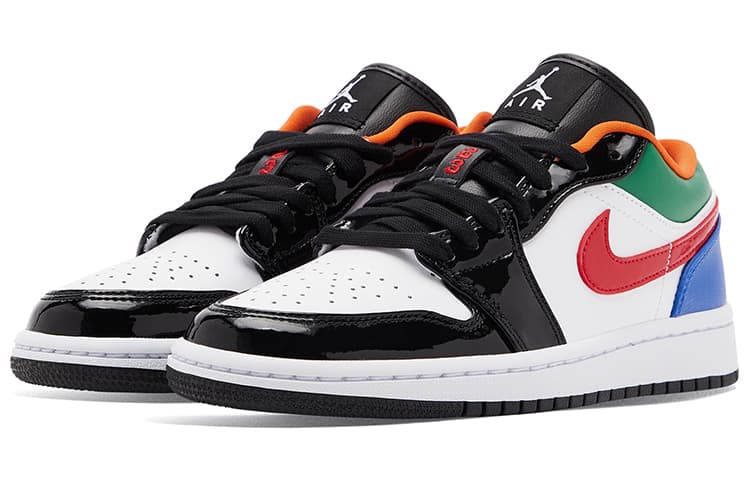 Ретро баскетбольные кроссовки Jordan Air Jordan 1 Low "Multi-Color" - изображение 3