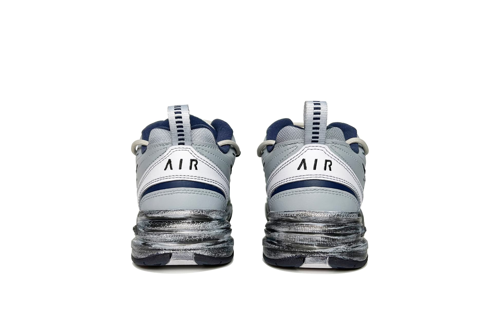 Кроссовки Nike Air Monarch 4 White Navy - изображение 4