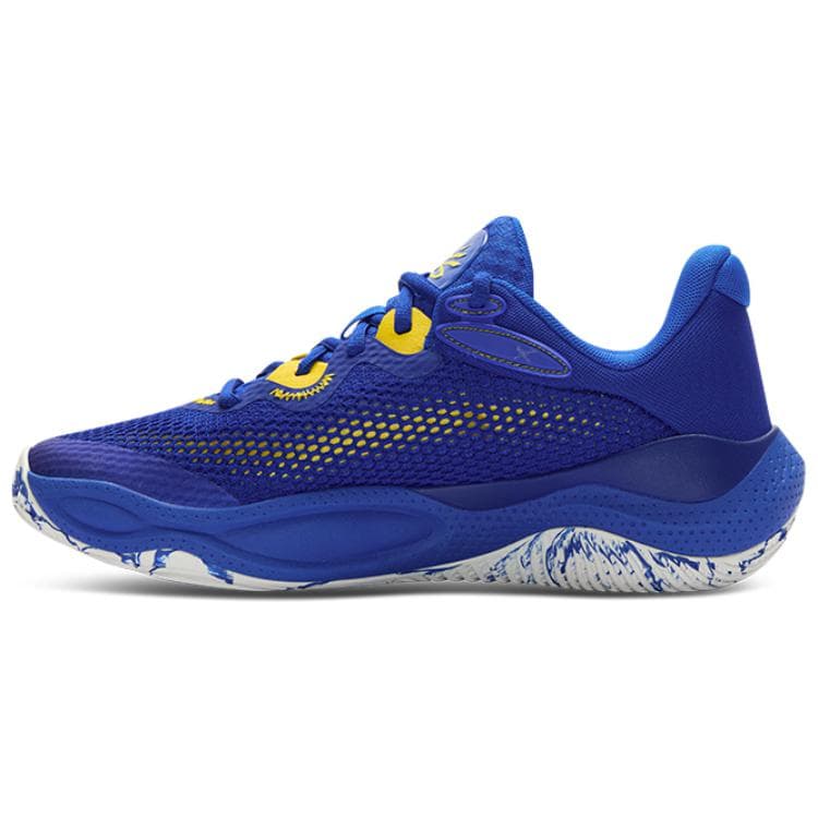Кроссовки для баскетбола Under Armour Curry Водный аккорд 24 Амортизация Противоскользящая износостойкая Лоу-топы Баскетбольные кроссовки Мужской - изображение 2