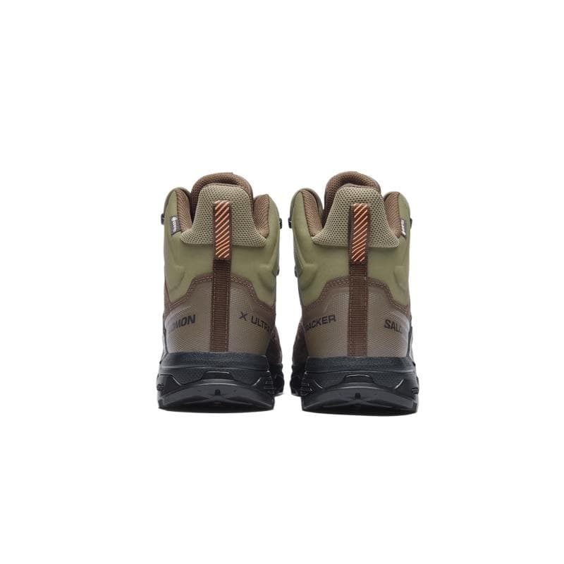 Кроссовки Salomon Ткань MID Топ Походная обувь Унисекс Коричневый - изображение 3