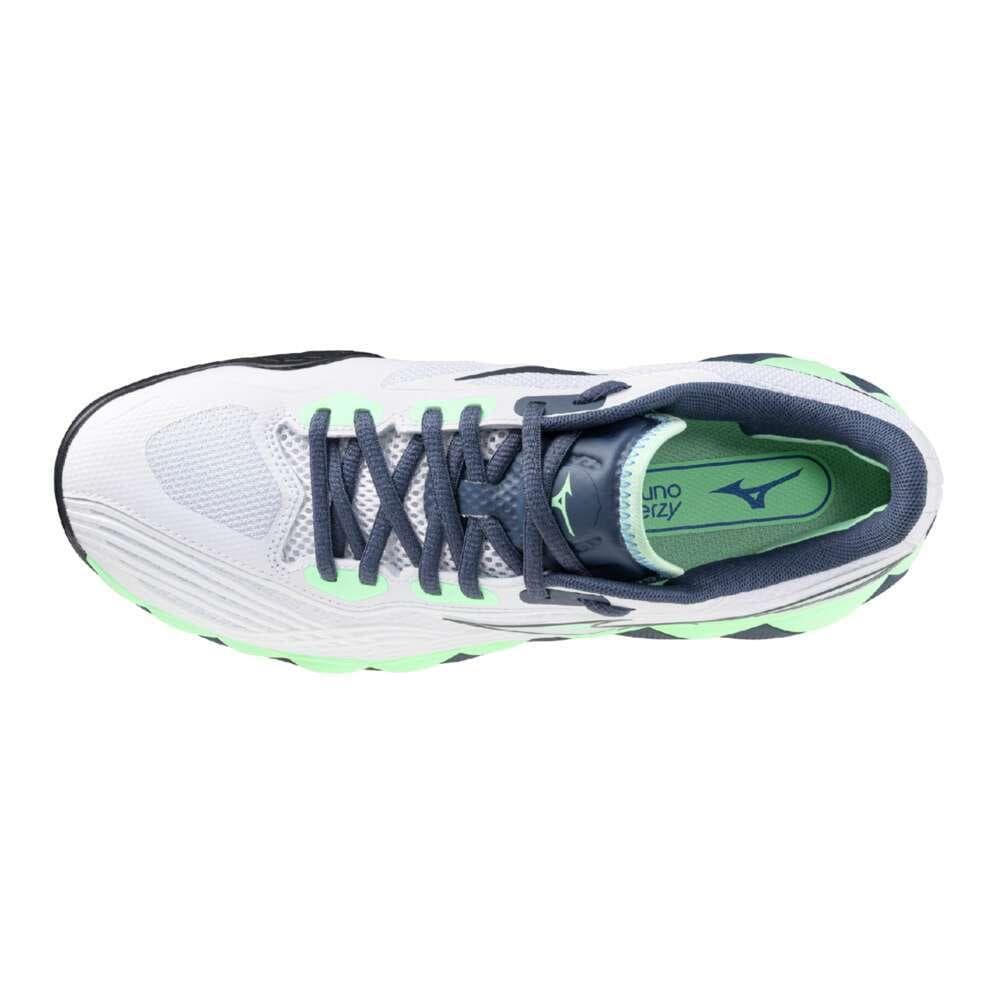 Кроссовки для тенниса Mizuno Wave Enforce Tour Low Топ Теннисные Кроссовки Мужские Белые - изображение 3