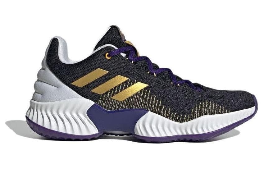 Кроссовки для баскетбола adidas Pro Bounce 2018 Black Gold - изображение 2