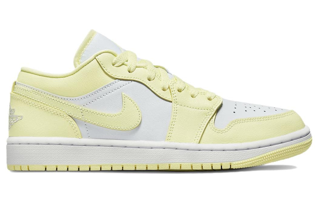 Ретро баскетбольные кроссовки Jordan Air Jordan 1 Low Retro Yellow White — фото 2