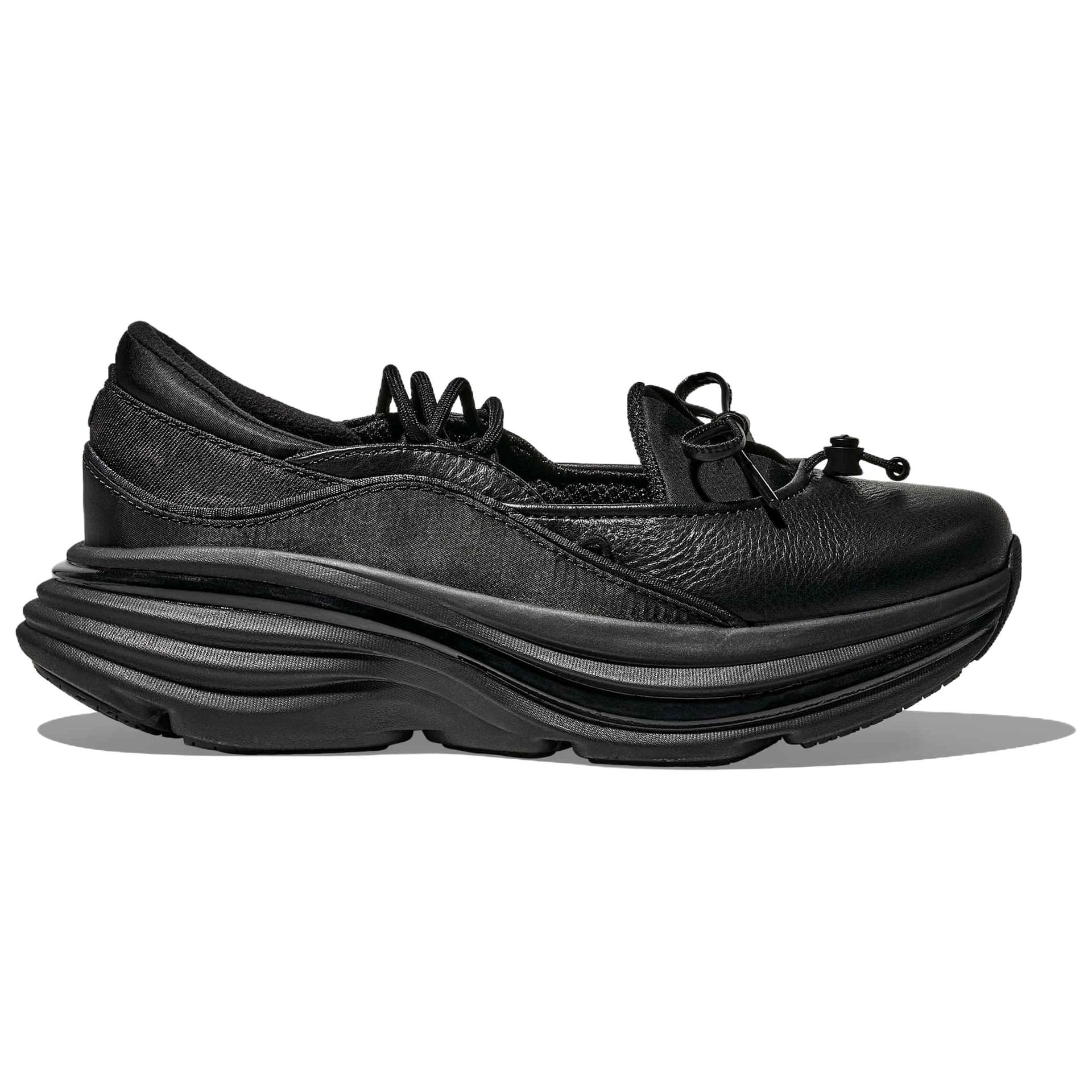 HOKA ONE ONE Bondi Платформа Туфли Мэри Джейн Женские Черные - изображение 2