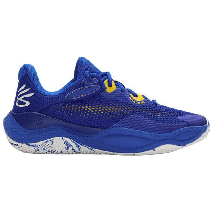 Кроссовки для баскетбола Under Armour Curry Водный аккорд 24 Амортизация Противоскользящая износостойкая Лоу-топы Баскетбольные кроссовки Мужской - изображение 3