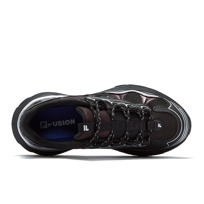 Кроссовки FILA FUSION GRAVEL Stratum Shoes Низкие массивные кроссовки Женские Черные - изображение 5