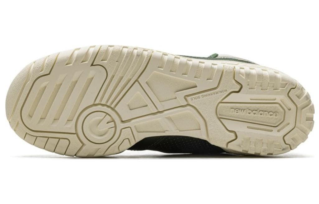 Ретро баскетбольные кроссовки AIME LEON DORE x New Balance 650 White Green - изображение 5