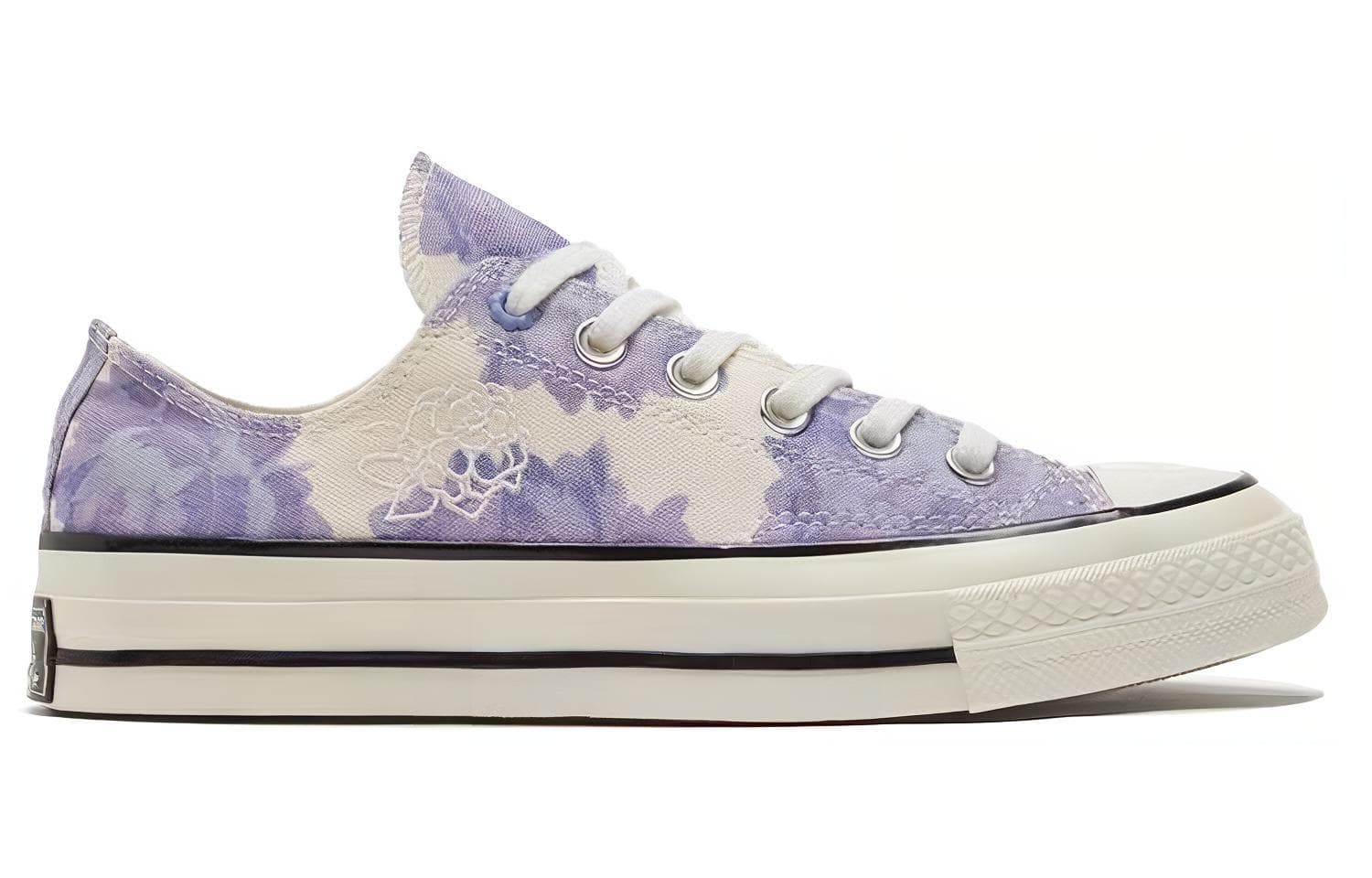 Кеды Converse Chuck Taylor All Star 1970s Floral Purple - изображение 2