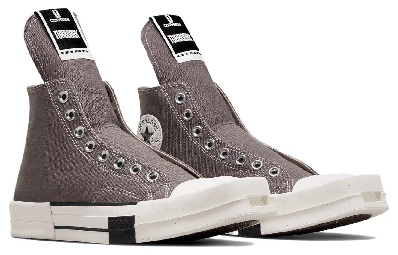 Кеды Rick Owens DRKSHDW x Converse TURBODRK Chuck 70 Laceless - изображение 3