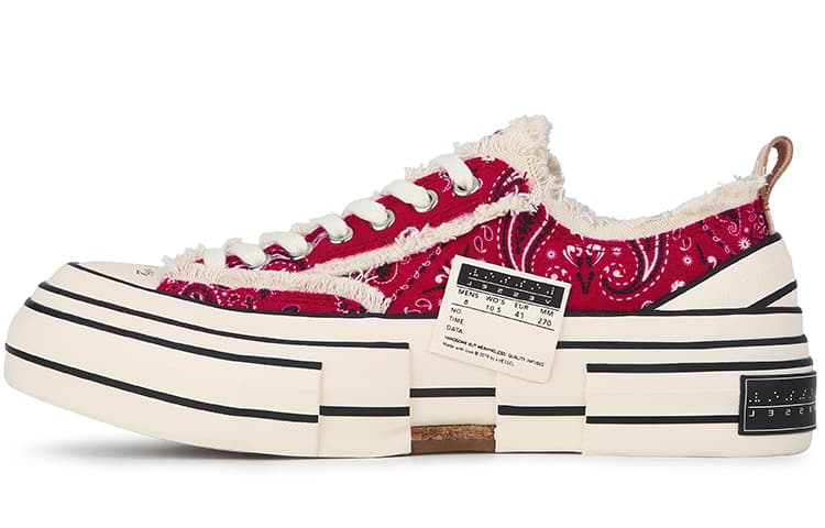 Кроссовки xVESSEL G.O.P. Lows Red Paisley - изображение 1