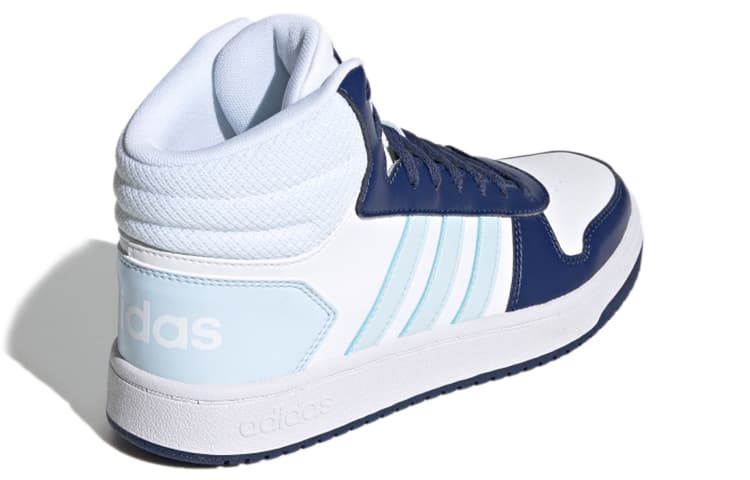 Кроссовки adidas Neo Hoops 2.0 Mid White Blue - изображение 4