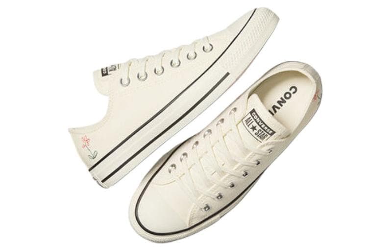 Кеды Converse Chuck TAYLOR All Star Легкий Низкие Кеды Женские Белый Черный - изображение 4