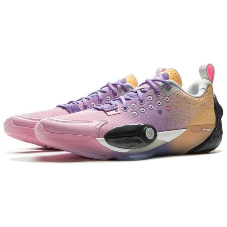 Кроссовки для баскетбола Li NING Wade All City 13 Амортизация Противоскользящий Устойчивый к истиранию Дышащий Поддержка Отскок Низкий Верх - изображение 3