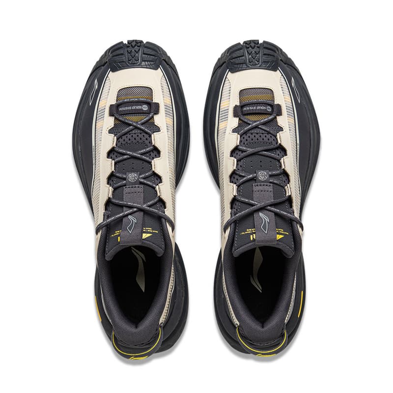 Кроссовки Li NING Outdoor CounterFlow Xingchuan Low Топ Походная обувь Унисекс Черно-серый - изображение 5