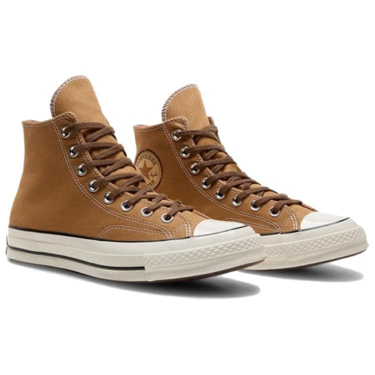 Кеды Converse Chuck 70 Износостойкие Высокие Кеды Мужские Коричневые - изображение 3