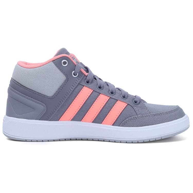 Кроссовки для тенниса Adidas Cloudfoam All Court противоскользящие устойчивые к истиранию кроссовки для тенниса MID женские серые - изображение 2