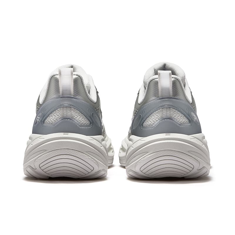 Кроссовки FILA FUSION BUZZARD II Meteorite Shoes 2 визуально увеличивает рост Низкие кеды Мужские Белый Серый - изображение 4