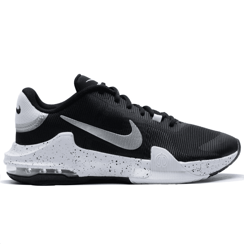 Кроссовки для баскетбола Nike Air Max Impact 4 Black White - изображение 2