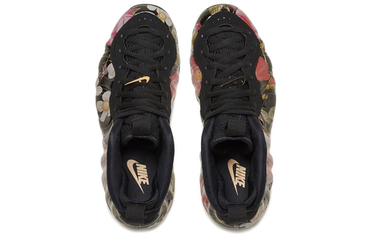 Ретро баскетбольные кроссовки Nike Foamposite One Floral - изображение 2