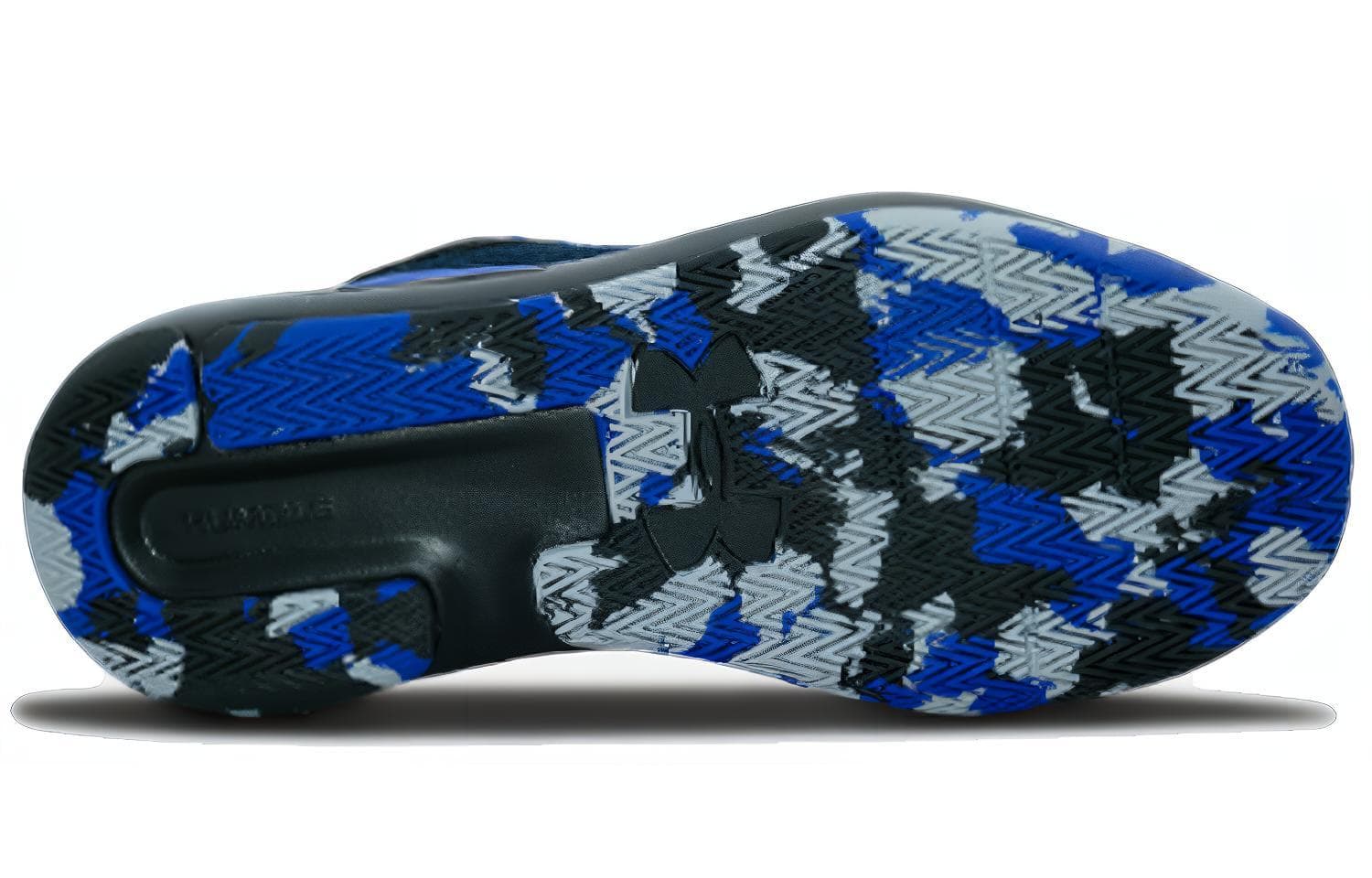Ретро баскетбольные кроссовки Under Armour Lockdown 5 Blue - изображение 5