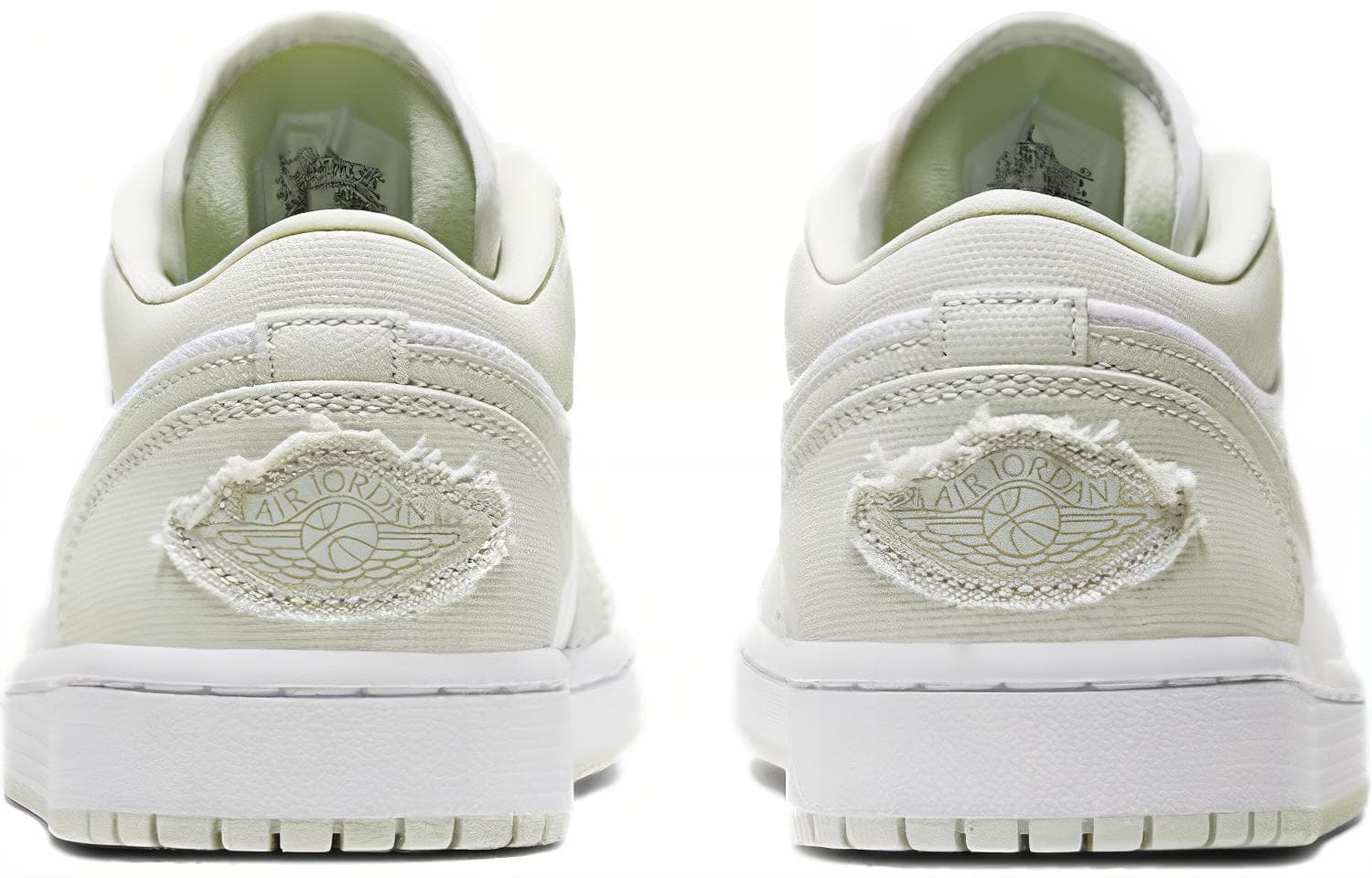Ретро баскетбольные кроссовки Jordan Air Jordan 1 Low "Spruce Aura" — фото 5