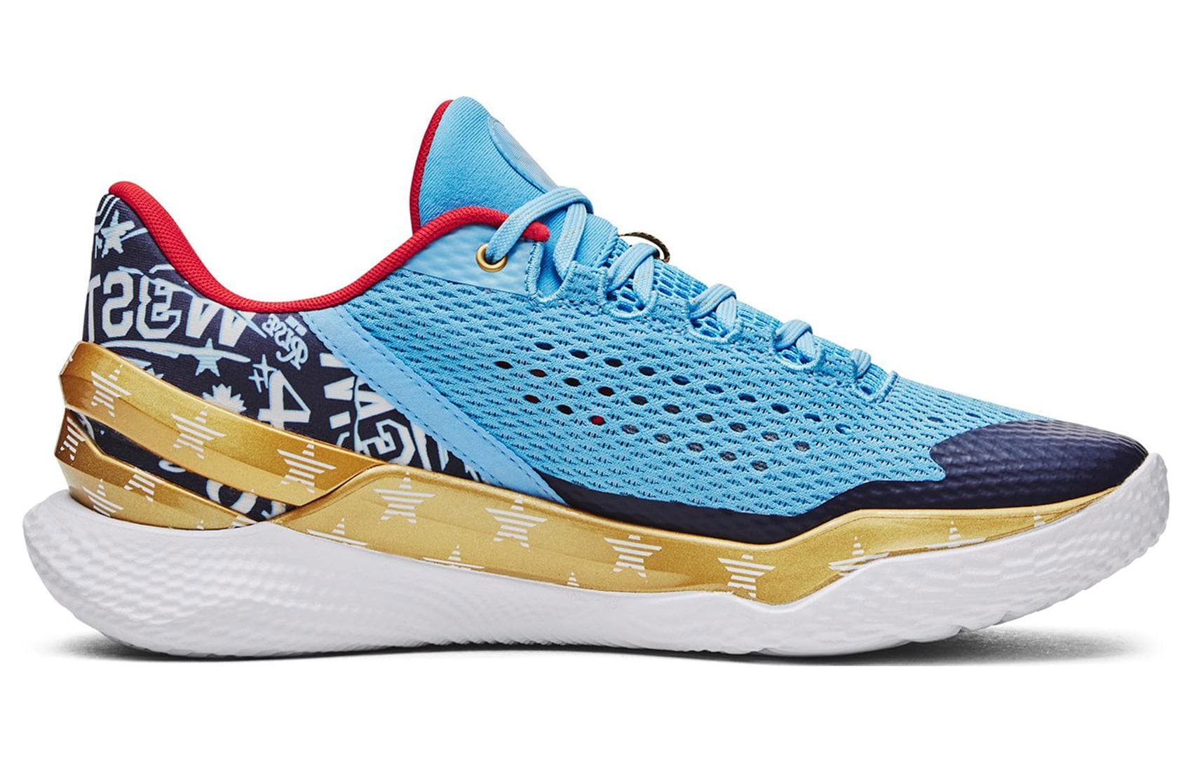 Кроссовки для баскетбола Under Armour Curry 2 Low FloTro "All-Star" - изображение 2