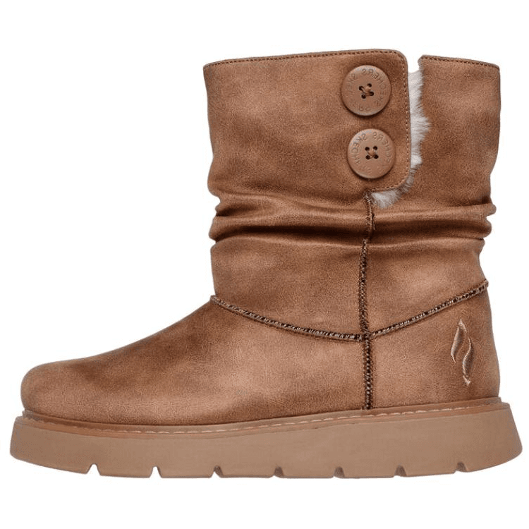 Ботинки зимние Skechers Короткие Сноубутсы Женские Коричневые - изображение 1