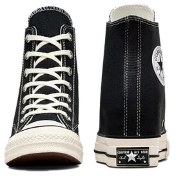 Кеды Converse Chuck 70 Устойчивые к истиранию Высокие Кеды Женские Черные - изображение 4