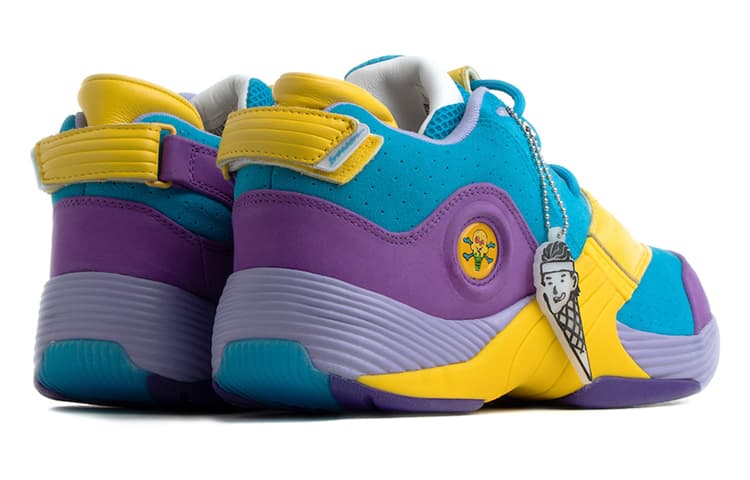 Ретро баскетбольные кроссовки BBC Ice Cream x Reebok Answer V - изображение 4