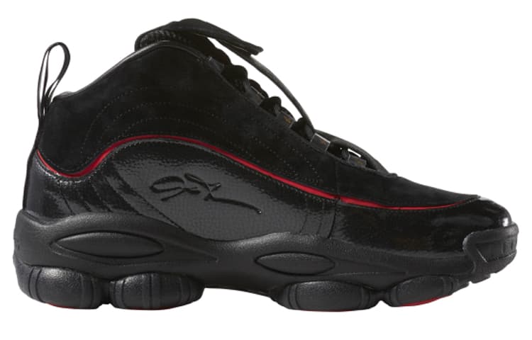 Ретро баскетбольные кроссовки Reebok Iverson Legacy Mid Black - изображение 2