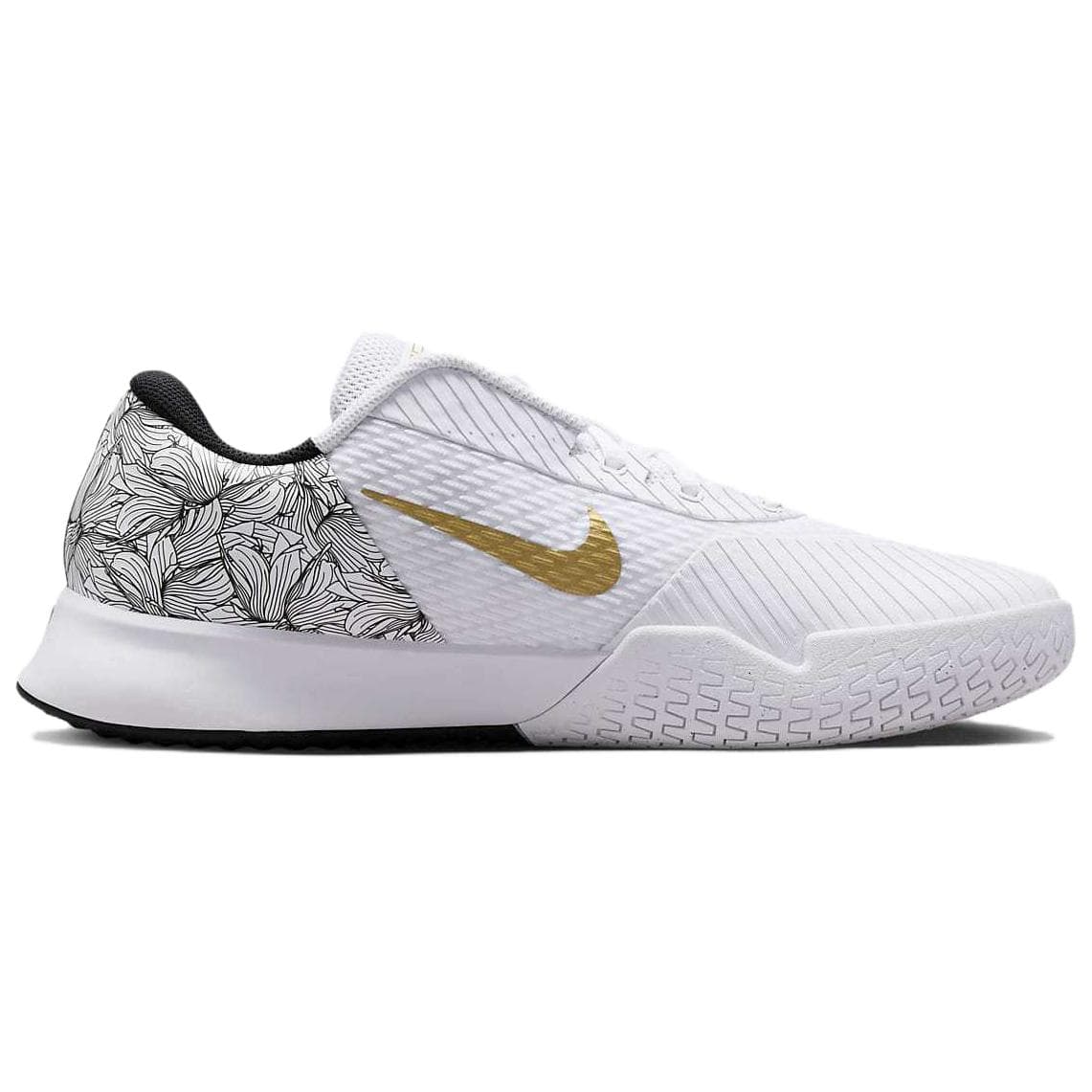 Кроссовки для тенниса Nike Court Vapor Abrasion Resistant Поддержка Низкие Кроссовки для Тениса Унисекс Белые - изображение 2