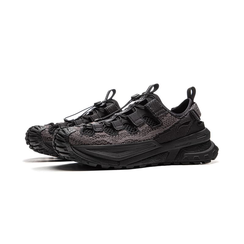 Кроссовки Li NING Outdoor Counterflow Xunchuan противоскользящая устойчивая к истиранию низкий отскок унисекс походная обувь - изображение 3
