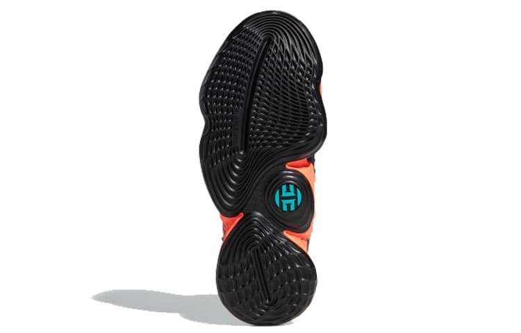 Кроссовки для баскетбола adidas Harden Vol. 4 Orange Black - изображение 5