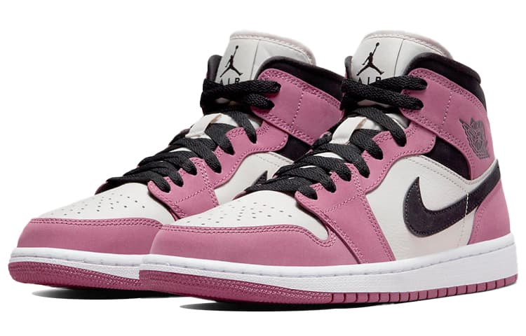 Ретро баскетбольные кроссовки Jordan Air Jordan 1 Mid SE "Berry" - изображение 3