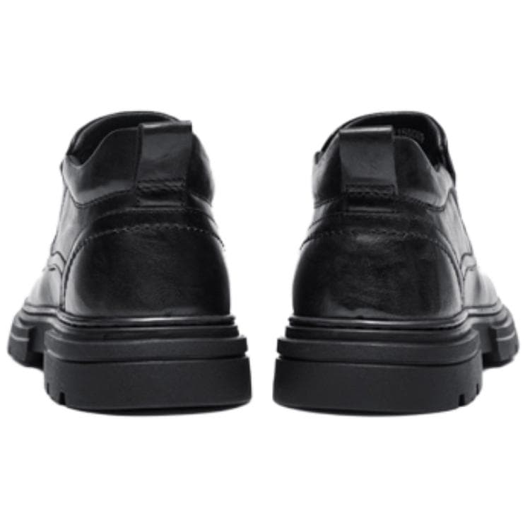 Camel Color Casual Leather Shoes MID Top Men's - изображение 4