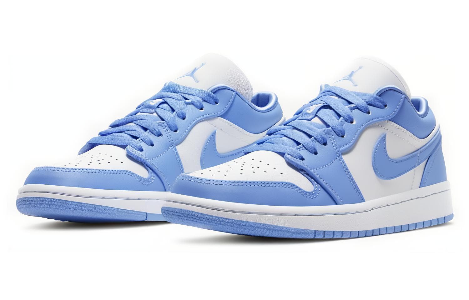 Ретро баскетбольные кроссовки Jordan Air Jordan 1 "University Blue" - изображение 3