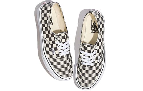 Кеды Vans Blur Check Authentic - изображение 4