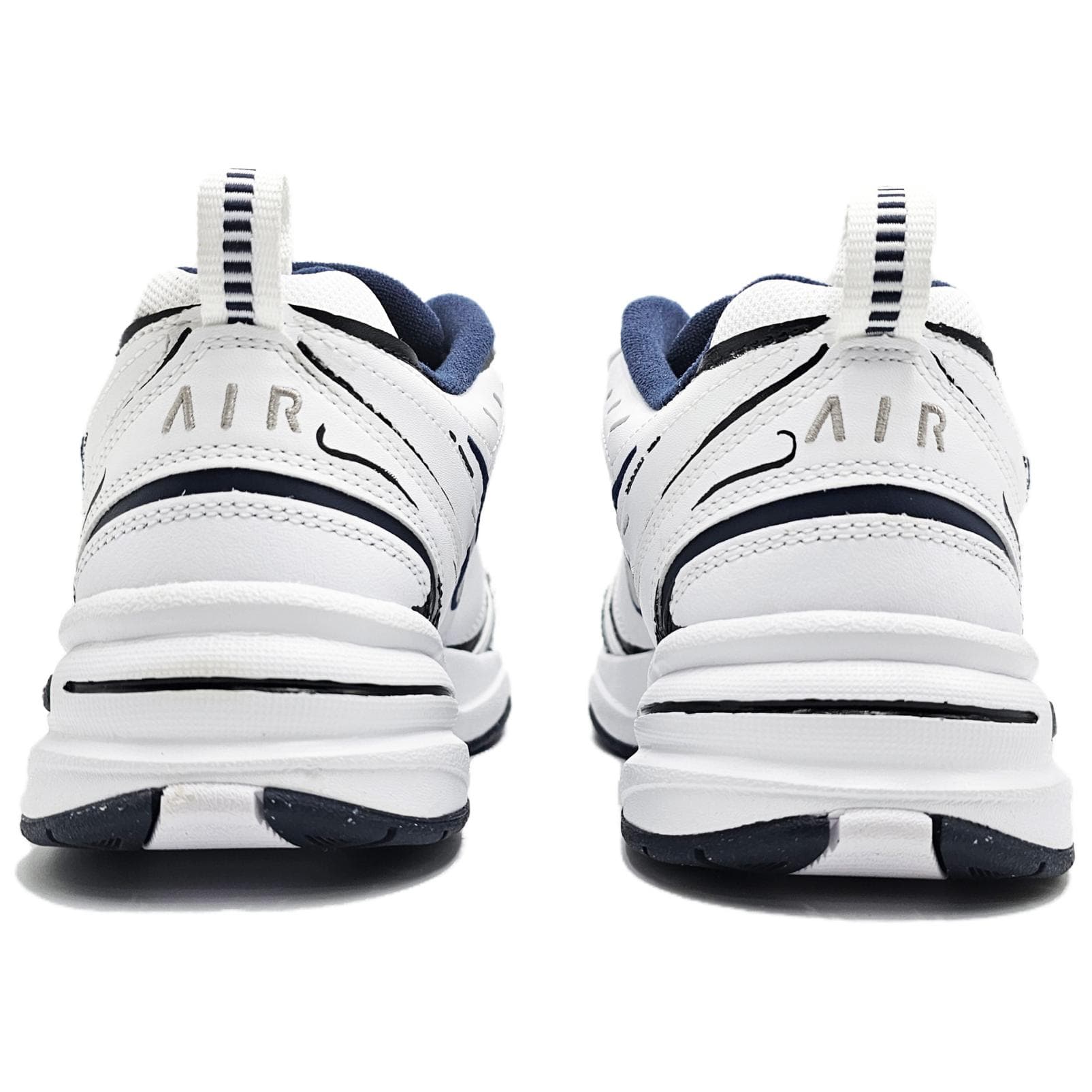 Кроссовки Nike Air Monarch 4 White Navy - изображение 4