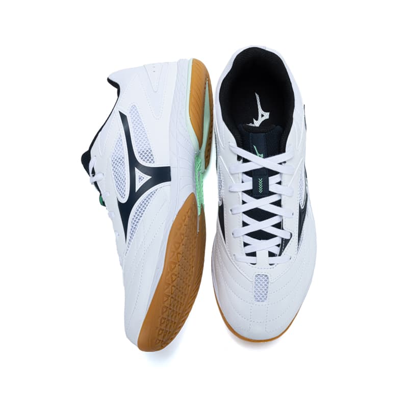 Кроссовки для спортзала Mizuno WAVE DRIVE 9 Амортизация Противоскользящие Низкие Кроссовки для тренировок Унисекс Дофаминовая одежда Зеленый - изображение 3