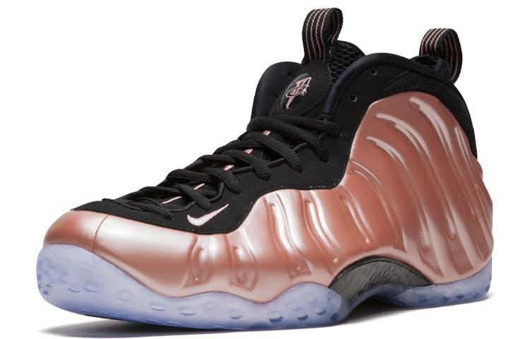 Ретро баскетбольные кроссовки Nike Foamposite One Rust Pink - изображение 2