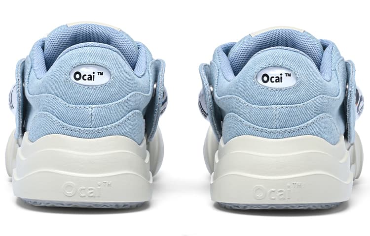 Кеды Ocai 002 Smile противоскользящие устойчивые к истиранию низкие кеды унисекс синие - изображение 3