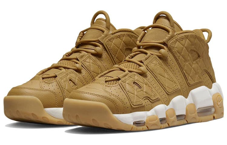 Кроссовки для баскетбола Nike Air More Uptempo Wheat Gum - изображение 3